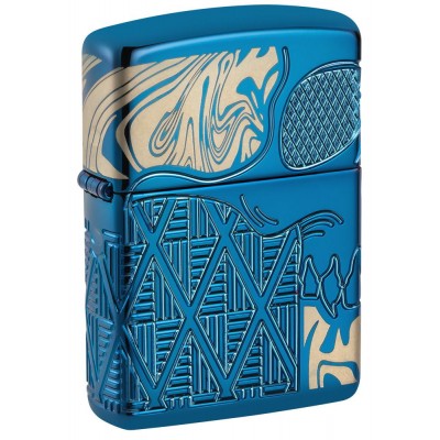 美版 Zippo Lighter Armor Skull Design 49705
