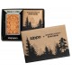 美版 Zippo Lighter WOODCHUCK USA Cherry Tiger Head 49707