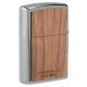 美版 Zippo Lighter WOODCHUCK USA Walnut Leaves 49708