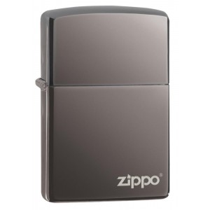 美版 Zippo Lighter Black Ice® 黑冰 經典防風打火機 Classic with Zippo Logo 150ZL