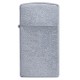 美版 Zippo Lighter Slim® 窄版 經典花紗 Street Chrom™ 1607