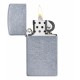 美版 Zippo Lighter Slim® 窄版 經典花紗 Street Chrom™ 1607