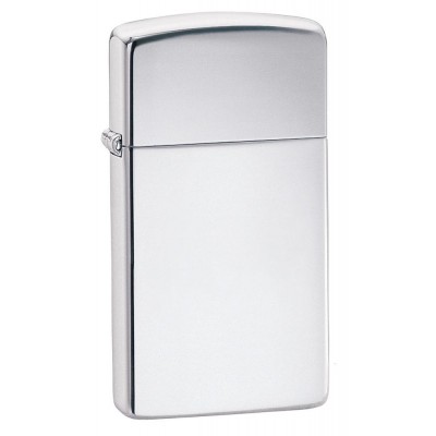 美版 Zippo Lighter Slim® 窄版 鏡子 High Polish Chrome 1610