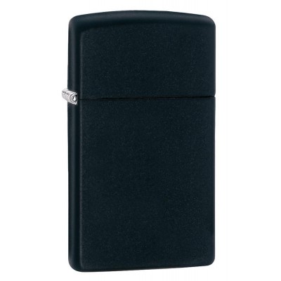 美版 Zippo Lighter Slim® 窄版 黑啞漆 Black Matte 1618