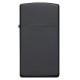 美版 Zippo Lighter Slim® 窄版 黑啞漆 Black Matte 1618