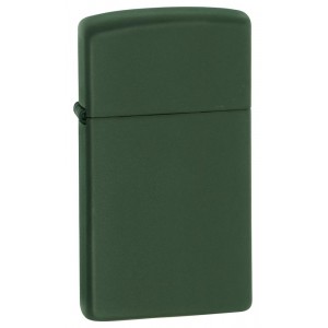 美版 Zippo Lighter Slim® 窄版 綠啞漆 Green Matte 1627