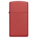 美版 Zippo Lighter Slim® 窄版 紅啞漆 Red Matte 1633
