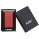 美版 Zippo Lighter Slim® 窄版 紅啞漆 Red Matte 1633