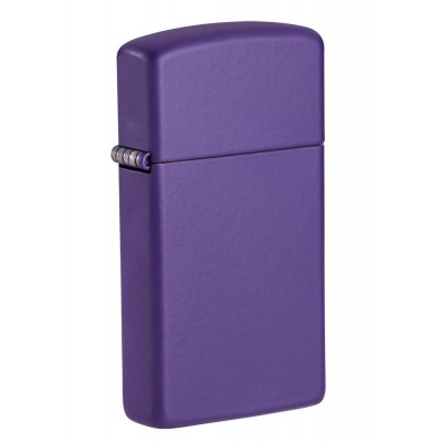 美版 Zippo Lighter Slim® 窄版 紫啞漆 Purple Matte 1637
