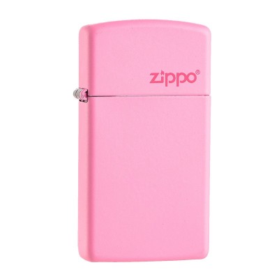 美版 Zippo Lighter Slim® 窄版 粉紅啞漆 Pink Matte with Zippo logo 1638ZL 美版 Zippo Lighter Slim® 窄版 粉紅啞漆 Pink Matte with Zippo logo 1638ZL