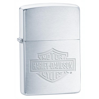 美版 Zippo Lighter 經典哈雷徽章(銀) Harley-Davidson 200HD.H199 美版 Zippo Lighter 經典哈雷徽章(銀) Harley-Davidson 200HD.H199