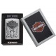 美版 Zippo Lighter 經典哈雷鷹章(銀) Harley-Davidson 200HD.H284