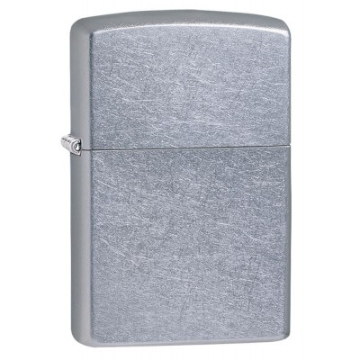 美版 Zippo Lighter 經典花砂 Classic Street Chrome 207
