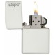 美版 Zippo Lighter 白色亮漆 White Matte with Zippo Logo 214ZL