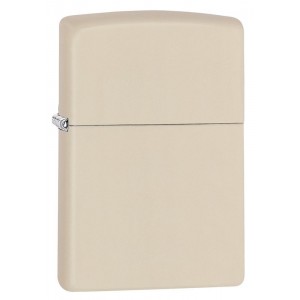 美版 Zippo Lighter 米白啞漆(素面) Classic Matte Cream 216