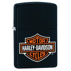 美版 Zippo Lighter 經典哈雷徽章(黑) Harley-Davidson 218HD.H252