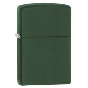 美版 Zippo Lighter 軍綠啞漆(素面) Green Matte 221