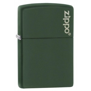 美版 Zippo Lighter 軍綠啞漆 Green Matte with Zippo Logo 221ZL