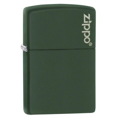 美版 Zippo Lighter 軍綠啞漆 Green Matte with Zippo Logo 221ZL