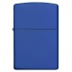 美版 Zippo Lighter 藍色啞漆(素面) Royal Blue Matte 229