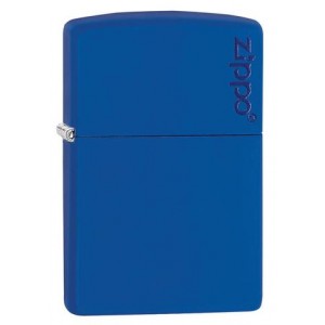 美版 Zippo Lighter 藍色啞漆 Royal Blue Matte with Zippo Logo 229ZL