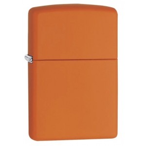 美版 Zippo Lighter 橙色啞漆(素面) Orange Matte 231