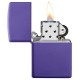 美版 Zippo Lighter 紫色啞漆(素面) Classic Purple Matte 237