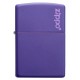 美版 Zippo Lighter 紫色啞漆 Classic Purple Matte with Zippo Logo 237ZL