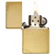 美版 Zippo Lighter 古典銅切角 Brushed Brass Vintage with Slashes 240