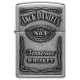 美版 Zippo Lighter 傑克丹尼聯名款-經典徽章(銀) Jack Daniel's 250JD.427