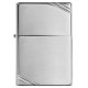美版 Zippo Lighter 古典鏡面切角 High Polish Chrome Vintage with Slashes 260